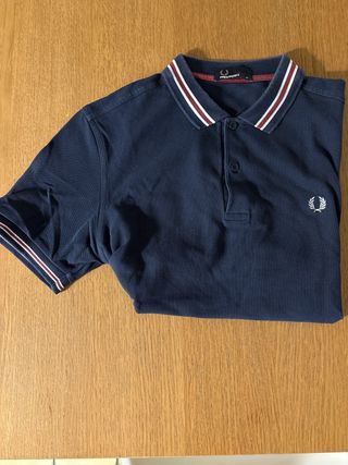 Polo Fred Perry Azul Talla M