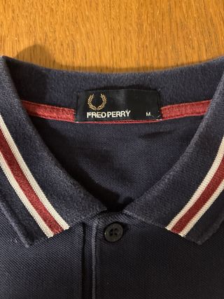 Polo Fred Perry Azul Talla M