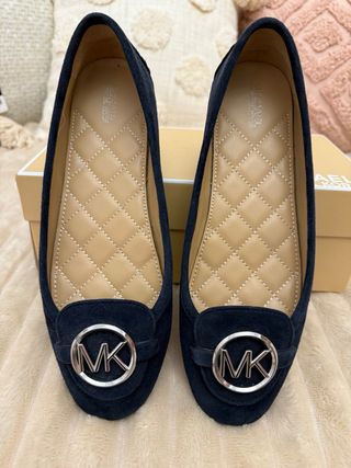 Bailarinas Michael Kors Azul Marino Talla 37