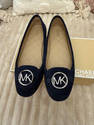 Bailarinas Michael Kors Azul Marino Talla 37