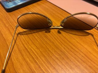 Gafas de sol Ray-Ban mujer marrones y doradas