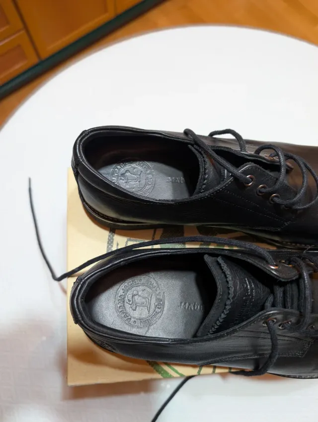 Zapatos de vestir negros para hombre