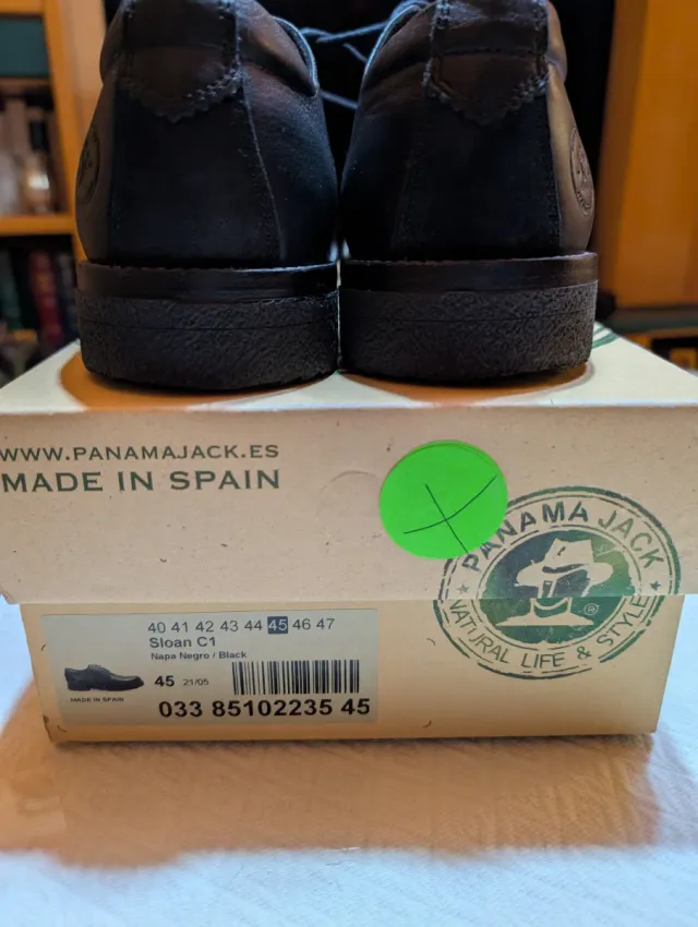 Zapatos de vestir negros para hombre