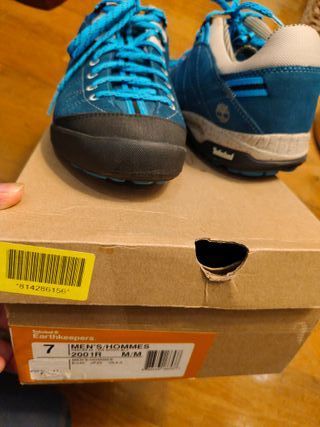 Timberland Earthkeepers Talla 41 Azul/Verde