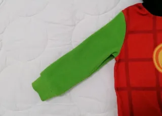 Tuta pile bimbo Bing con cappuccio taglia 2 anni.