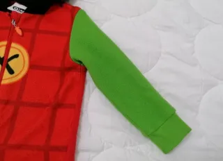 Tuta pile bimbo Bing con cappuccio taglia 2 anni.