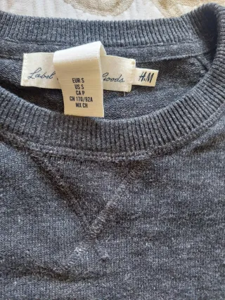 Jersey H&M Gris Talla M