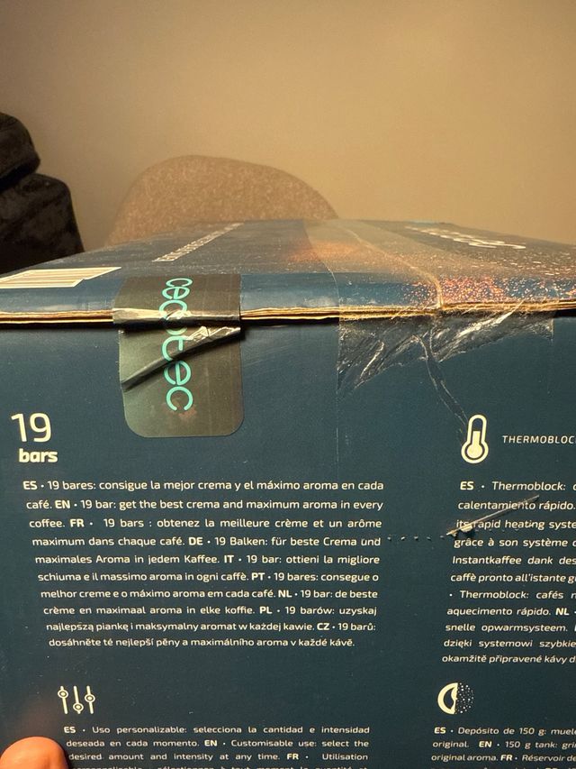 Cafetera Cecotec Cremmaet Compactccino