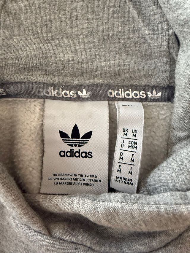 Sudadera Adidas Gris