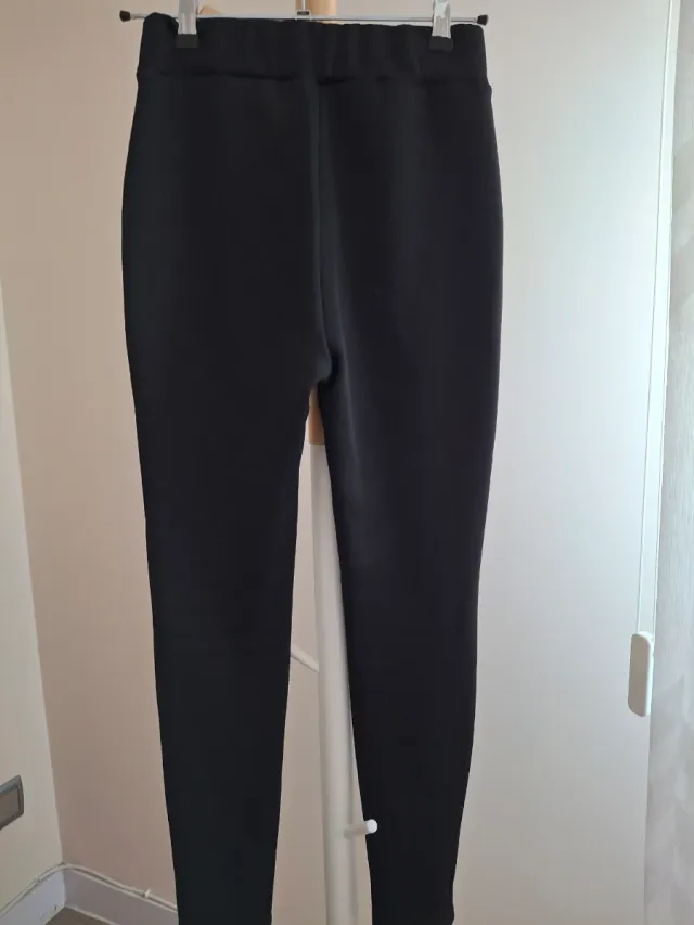 Leggings negros forrados talla S