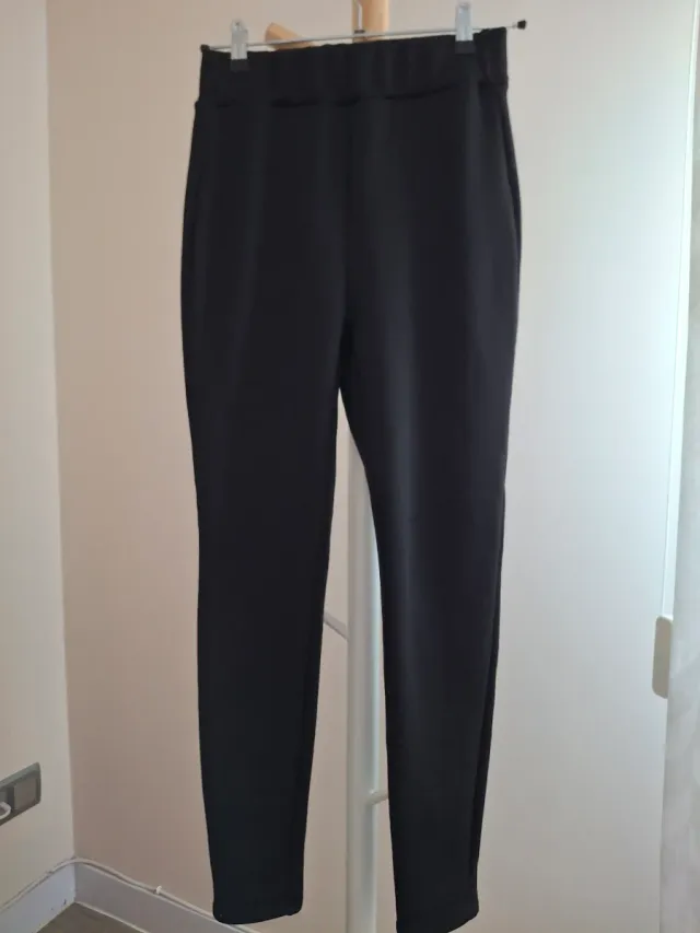 Leggings negros forrados talla S