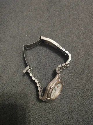 TAG Heuer Reloj de Pulsera Plata y Blanco