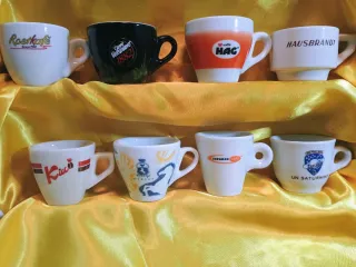 Tazzine caffè pubblicitarie