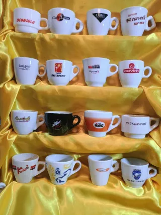 Tazzine caffè pubblicitarie