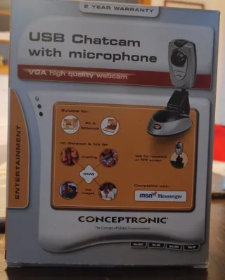 Conceptronic USB Chatcam con micrófono