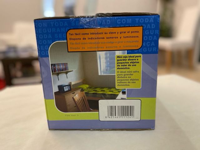 Caja Fuerte BTV Negra y Plateada