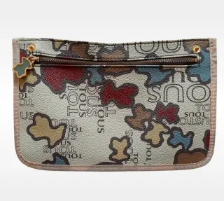 Bolso Tote Tous Maxi Cuero y Lona Ositos