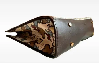 Bolso Tote Tous Maxi Cuero y Lona Ositos