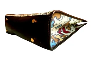 Bolso Tote Tous Maxi Cuero y Lona Ositos