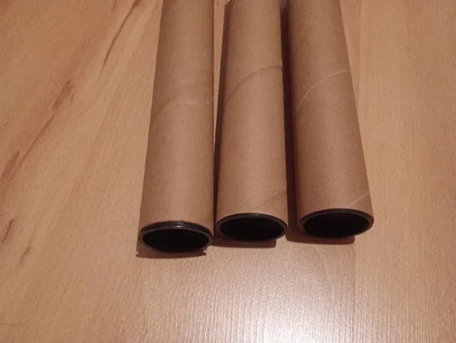 3 Tubos para documentos