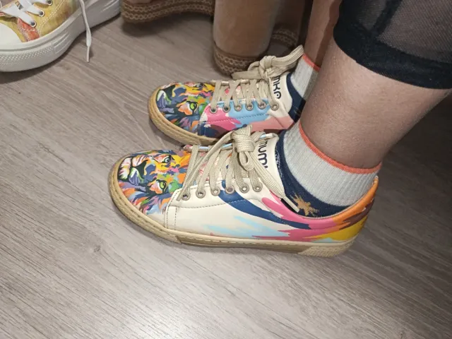 Zapatillas multicolor