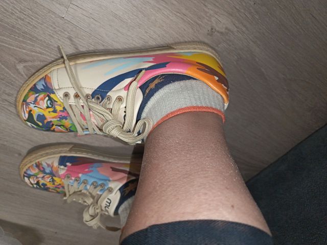 Zapatillas multicolor
