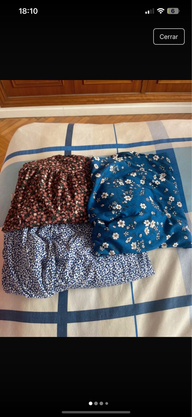 Pack 3 vestidos Inditex