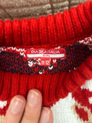 Maglione natalizio bambina