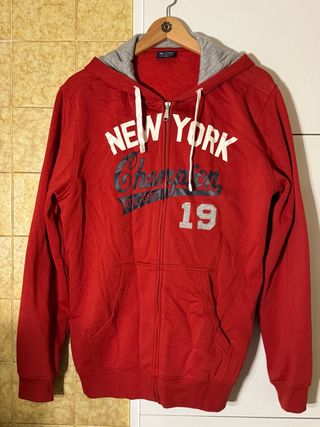 Sudadera Champion Roja con Capucha Talla XL