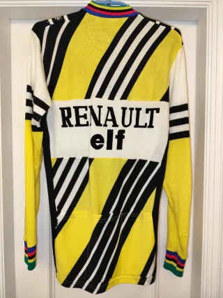 Maillot RENAULT elf acrílico años 80