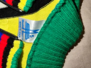 Maillot RENAULT elf acrílico años 80