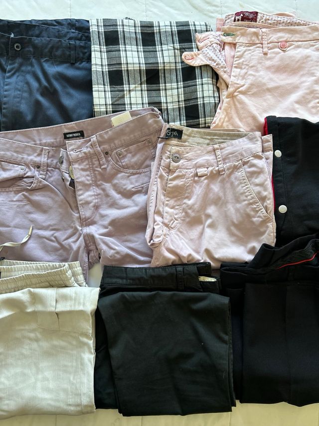 Lote 10 pantalones varios modelos