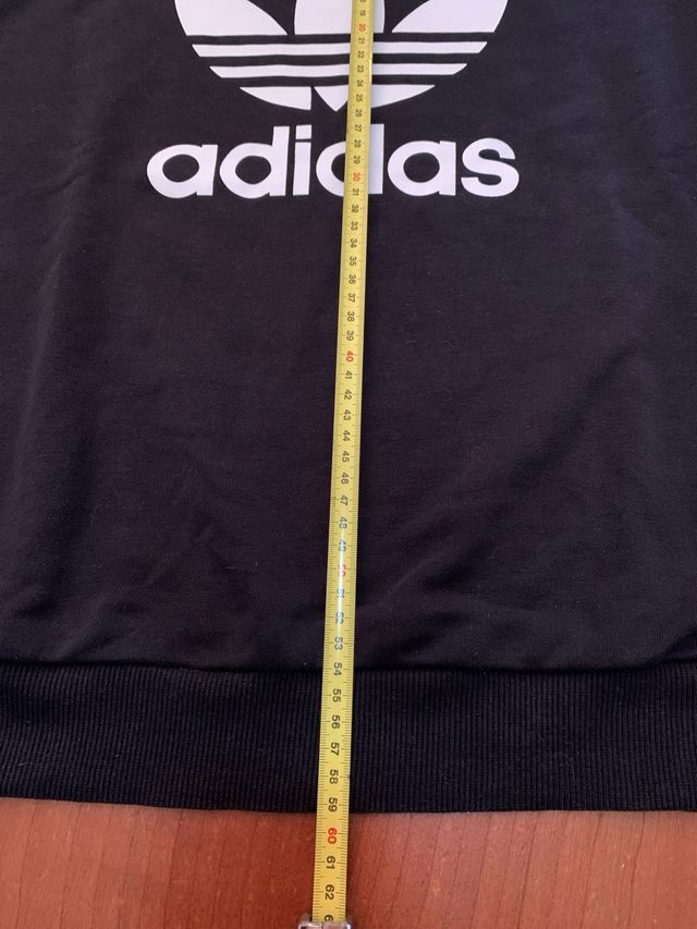 Felpa Adidas leggera garzata tg 42