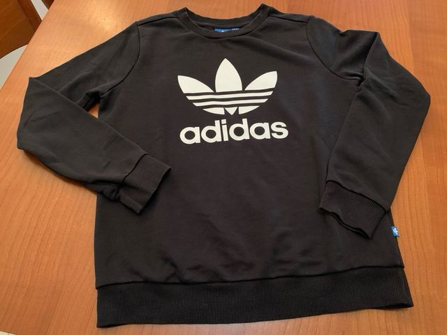 Felpa Adidas leggera garzata tg 42