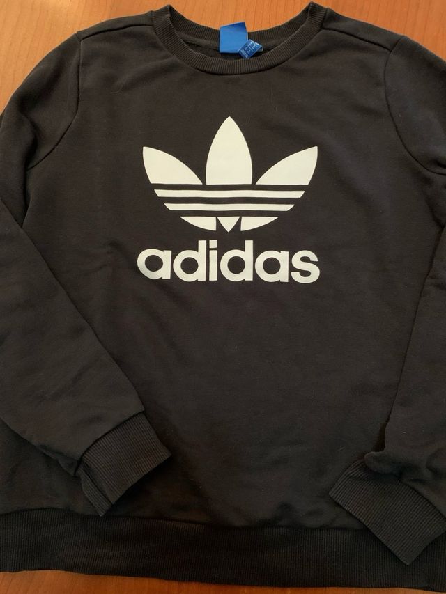 Felpa Adidas leggera garzata tg 42