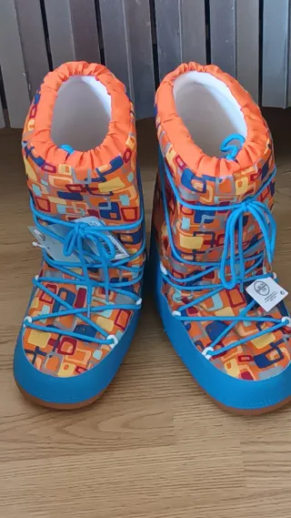 Botas de esquí coloridas talla M