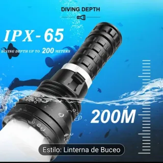 LOTE 6359 BUCEO .LINTERNA-RELOJ Y GUANTE TÁCTICO
