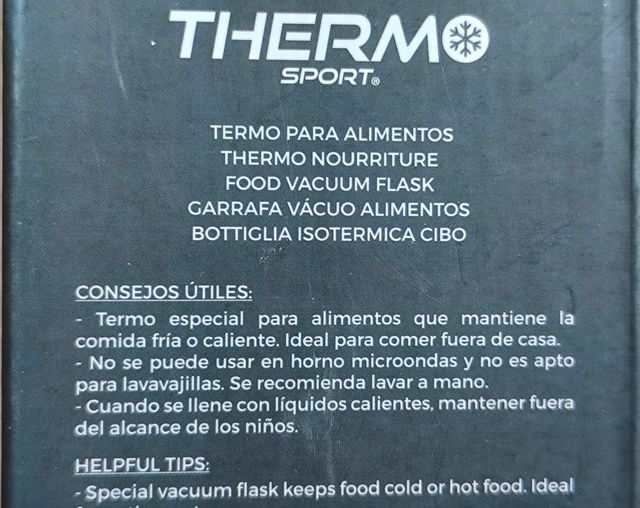 Termo para alimentos (A ESTRENAR)