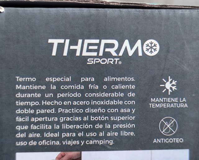 Termo para alimentos (A ESTRENAR)