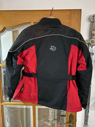 Chaqueta de moto chica