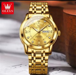 Reloj OLEVS Dorado Hombre