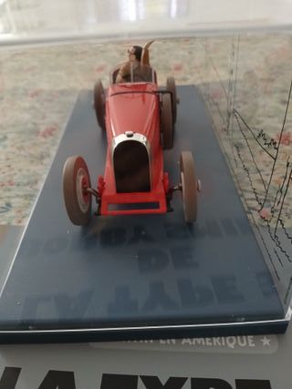 Coche Tintín 1/24 La Type 35 Bobby Smiles