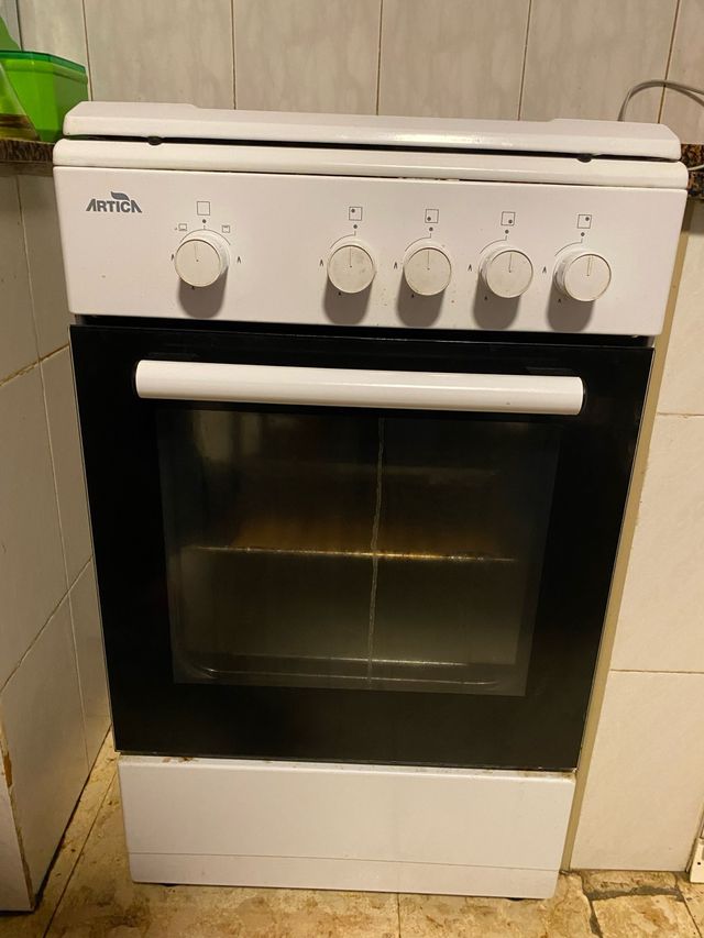 Cocina de gas con horno