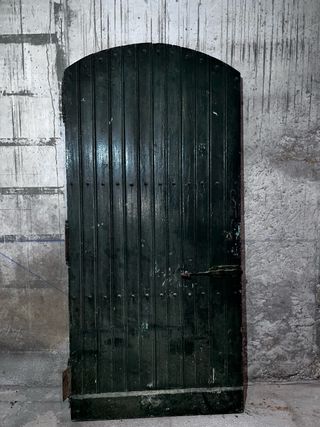 Puerta Antigua Masia Madera