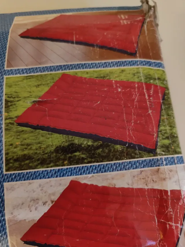 Colchoneta inflable matrimonio