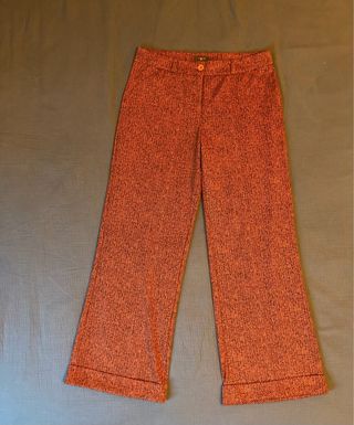 Pantalón Surkana T.42 Naranja y Negro