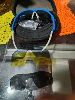 Gafas Ciclismo Deportivas Oakley  con Lentes Inter