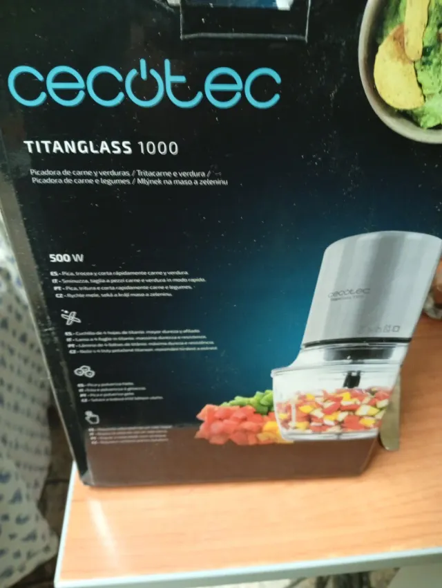 Picadora Cecotec TitanGlass 1000