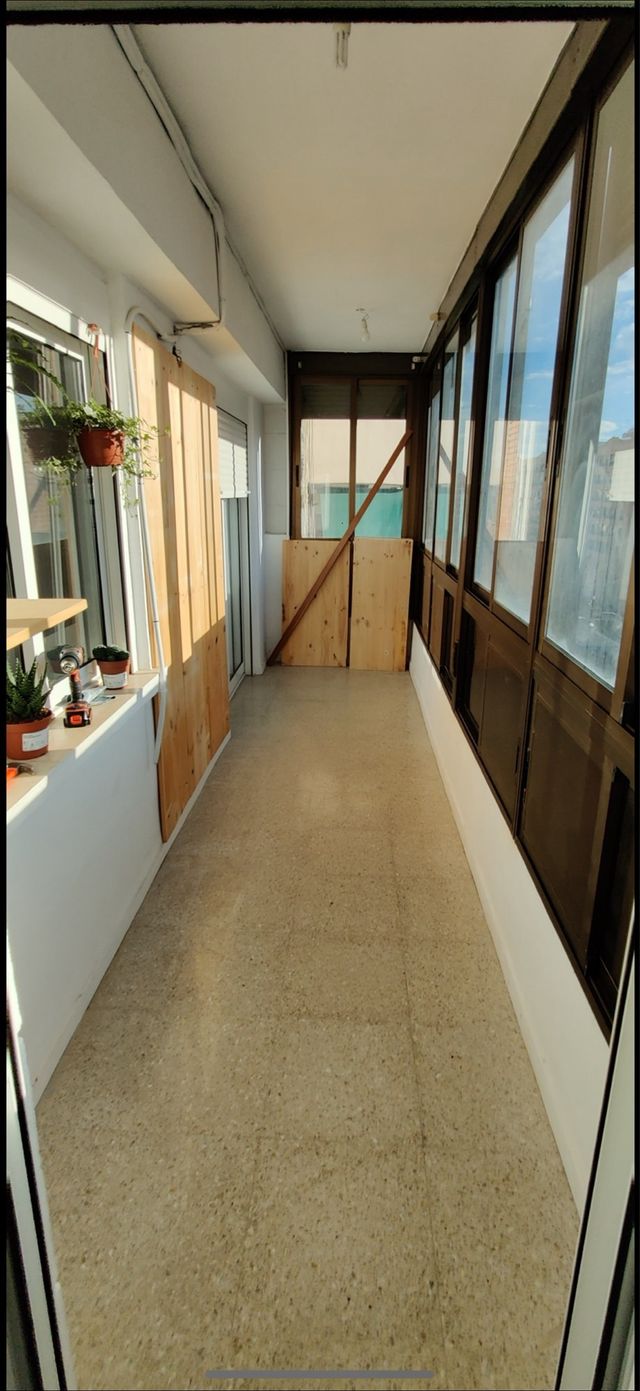 Cerramiento de cristal y aluminio