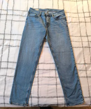 Pantalón vaquero Slim azul